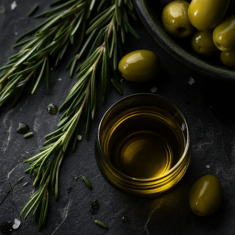 Extra virgin olive oil tasting